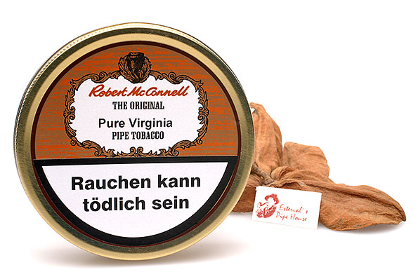 McConnell Pure Virginia Tobacco Pipe tobacco 50g Tin McConnell Pure Virginia Tobacco Pipe tobacco 50g Tin